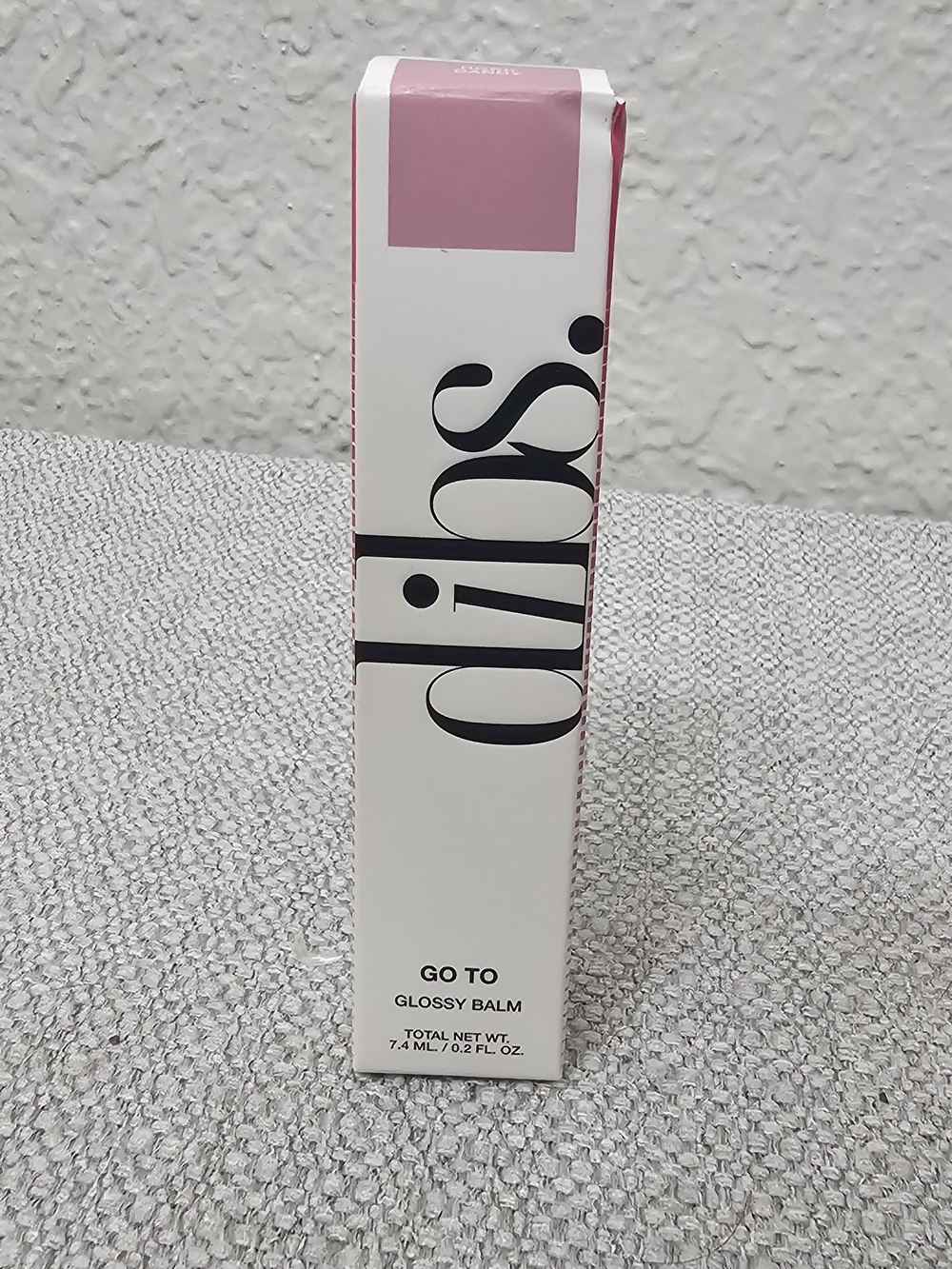 DIBS Beauty Go To Glossy Balm “Rock Candy” Pink Hydrating Lip Balm Gloss Vegan